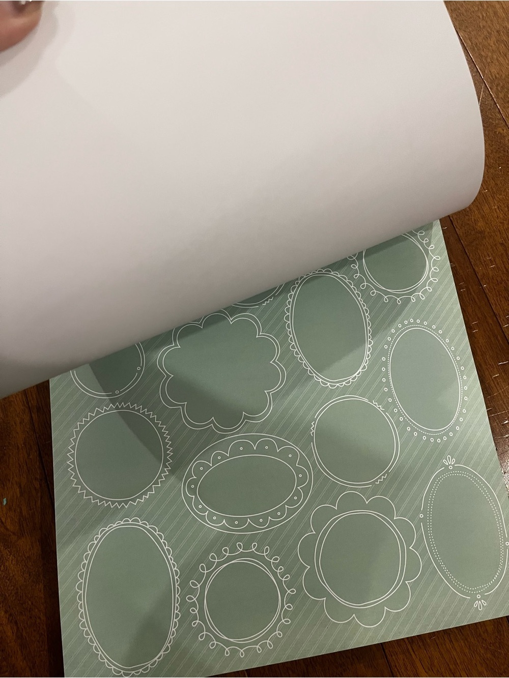 Scrapbooking Journaling Craft Paper Book The Handy Dandy Stack 180 Paper Sheets - Picture 5 of 8